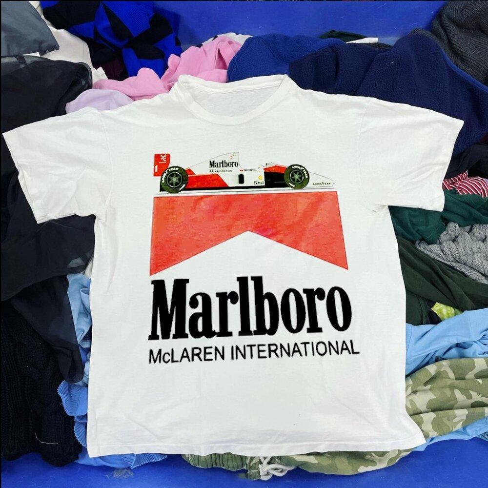 Marlboro Mclaren International Int White Shirt Retro